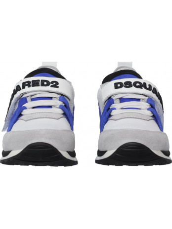Kinder Sneaker mit Schnüren und Klettverschluss