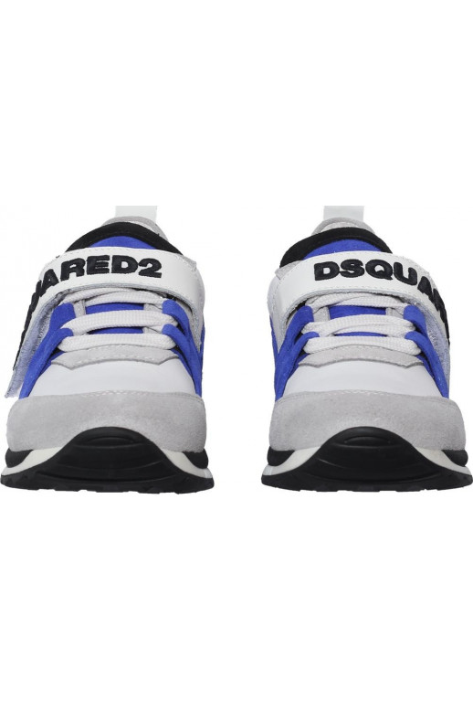Kinder Sneaker mit Schnüren und Klettverschluss