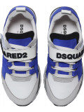Kinder Sneaker mit Schnüren und Klettverschluss