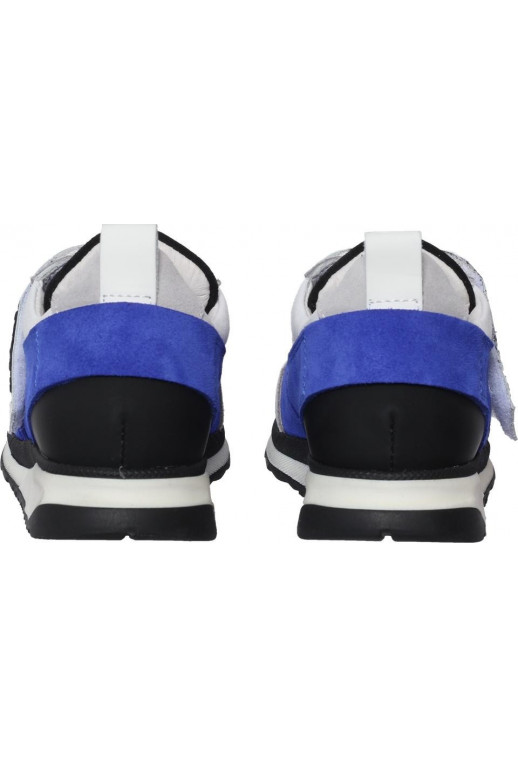 Kinder Sneaker mit Schnüren und Klettverschluss