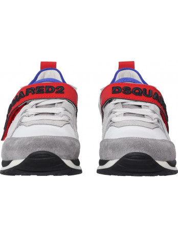 Kinder Sneaker mit Schnür- und Klettverschluss