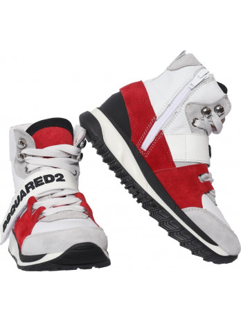 Kids Sneaker with laces and velcro