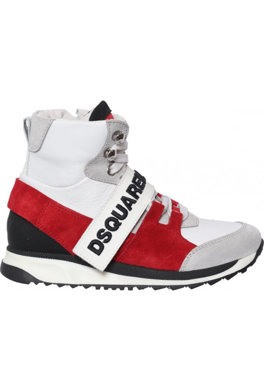 Kids Sneaker with laces and velcro