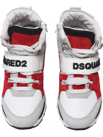 Kids Sneaker with laces and velcro
