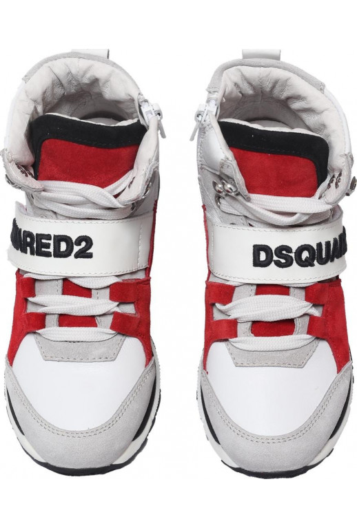 Kids Sneaker with laces and velcro