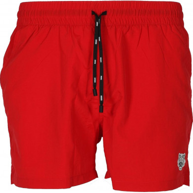 Swim Shorts with Logo Patch