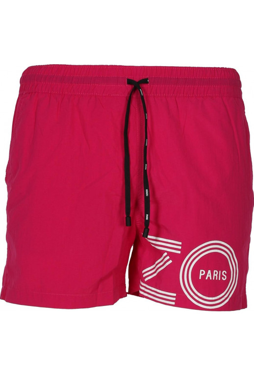 Badeshorts mit Logodruck