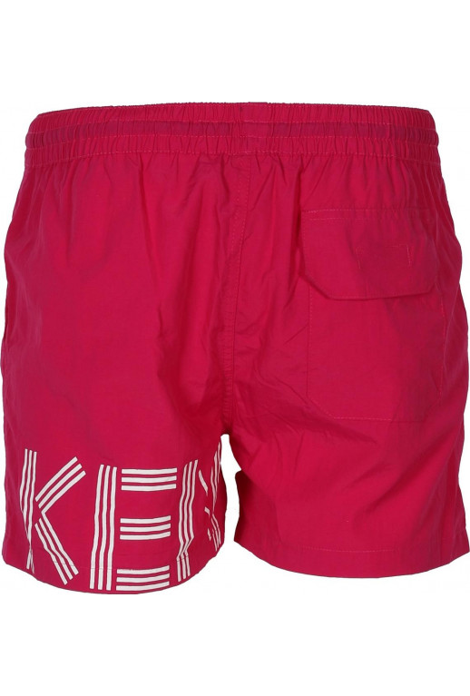 Badeshorts mit Logodruck