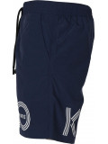 Bermuda Badeshorts mit Logodruck