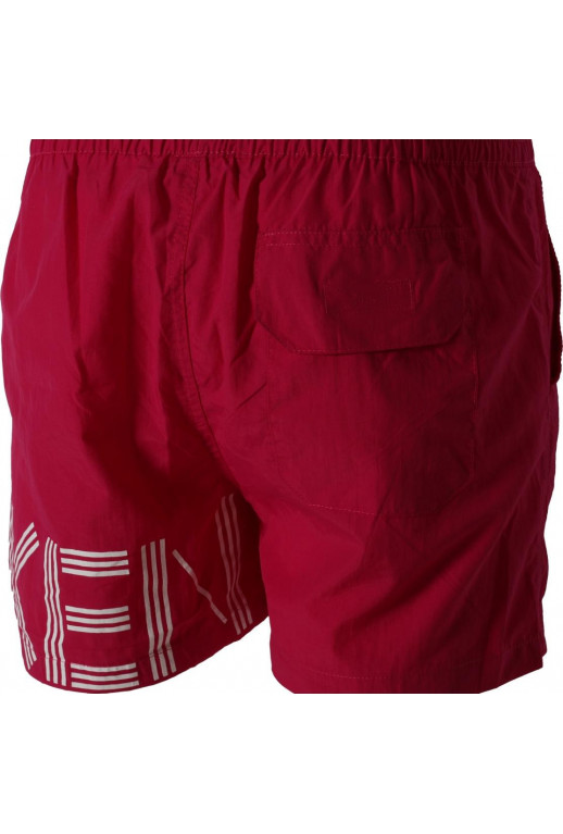 Badeshorts mit Logodruck