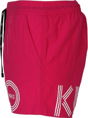 Badeshorts mit Logodruck