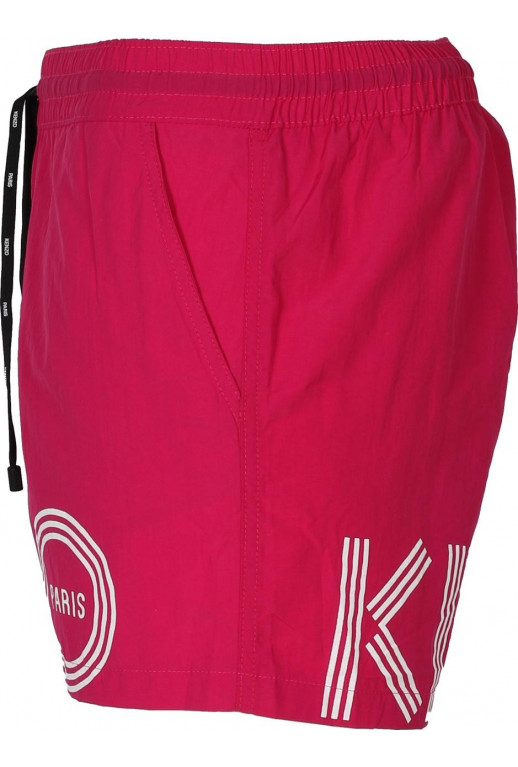 Badeshorts mit Logodruck