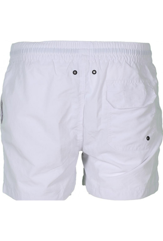 Swim Shorts with Logo Patch