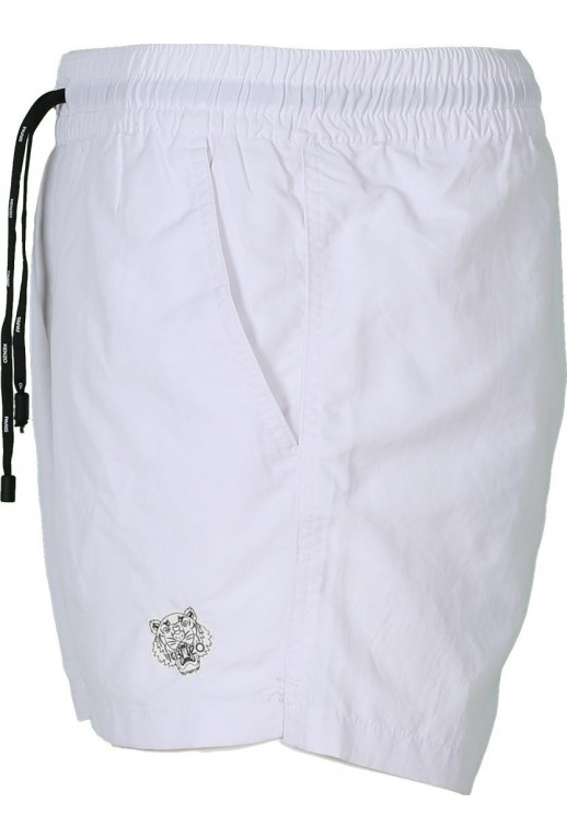 Swim Shorts with Logo Patch