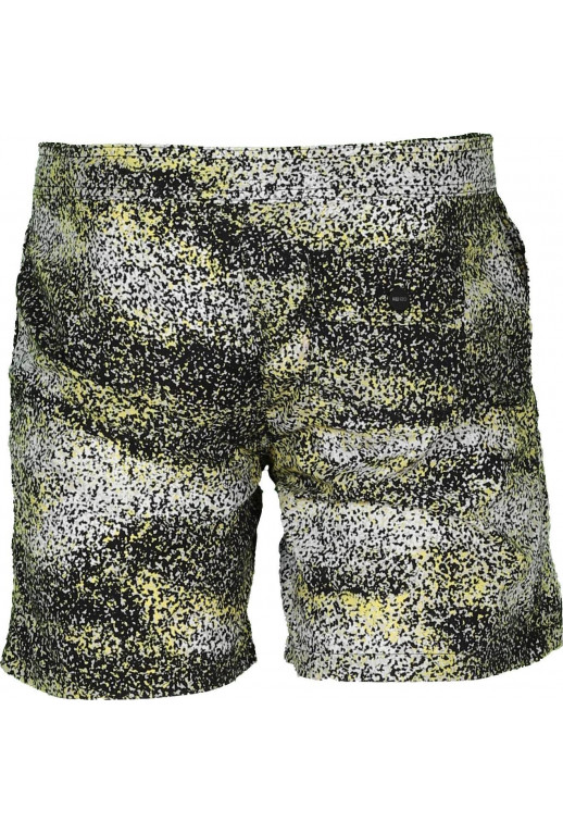Badeshorts mit Logo Patch