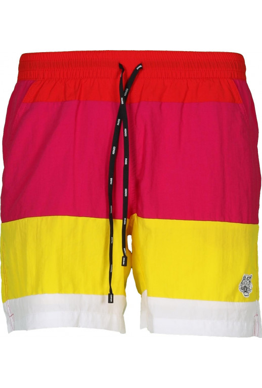 Badeshorts mit Logo Patch