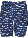 Badeshorts mit Logodruck