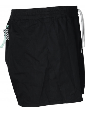 Badeshorts mit Logoetikett