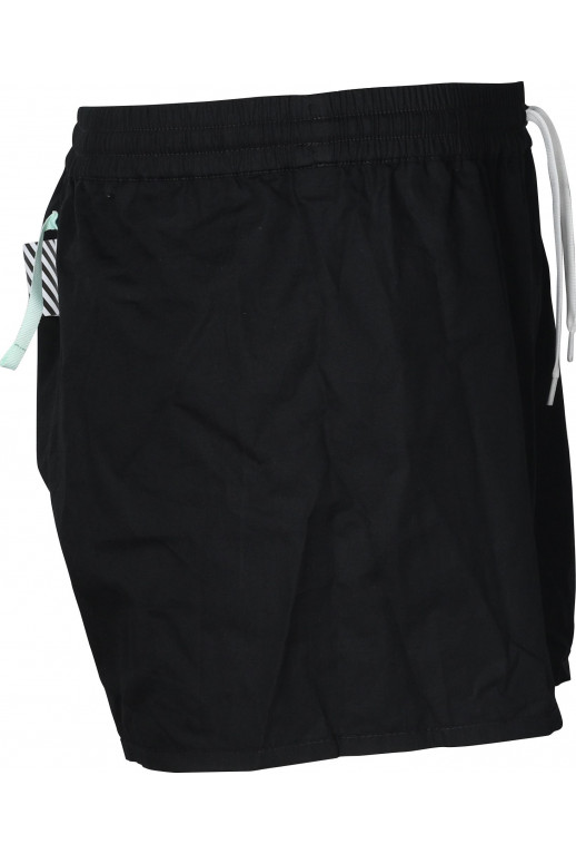 Badeshorts mit Logoetikett