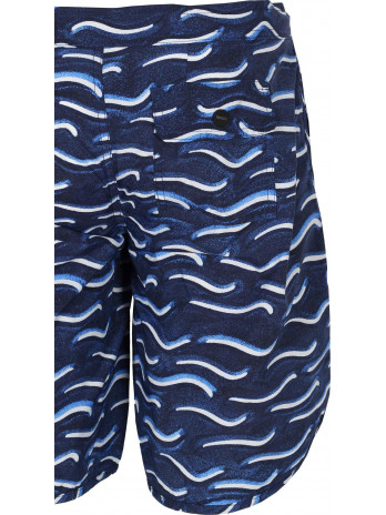 Badeshorts mit Logodruck