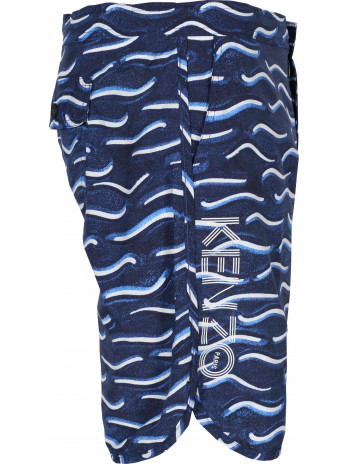 Badeshorts mit Logodruck