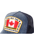 Denim Canada Flag Baseball Cap