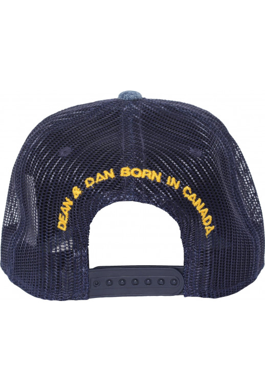 Denim Canada Flag Baseball Cap