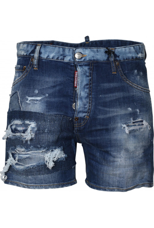 Distressed Jeansshorts
