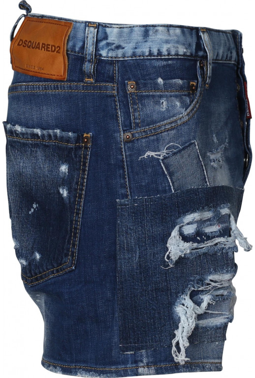 Distressed Jeansshorts