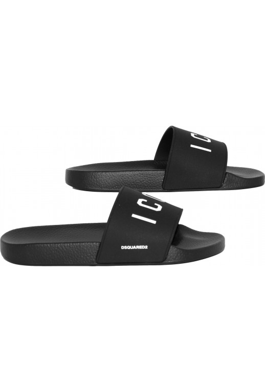 Icon Logo Gummi Sandalen