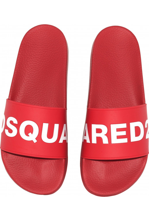 Dsquared2 Logo Gummi Sandalen