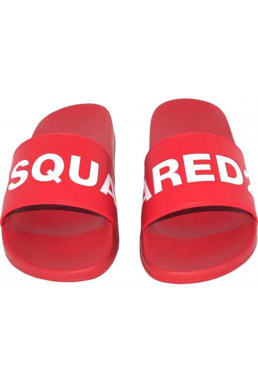 Dsquared2 Logo Gummi Sandalen