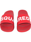 Dsquared2 Logo Gummi Sandalen