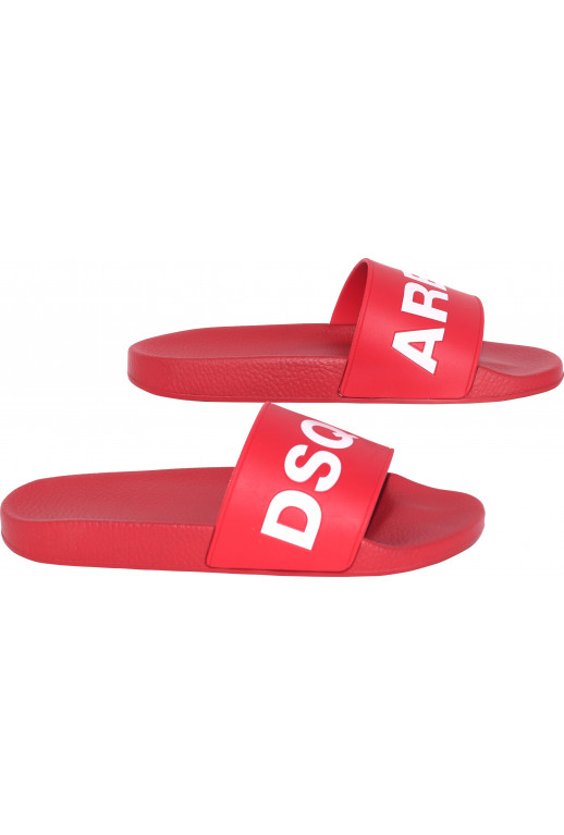 Dsquared2 Logo Gummi Sandalen