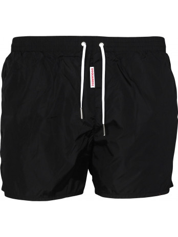 Badeshorts mit Logoetikett