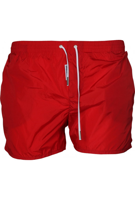 Badeshorts mit Logoetikett