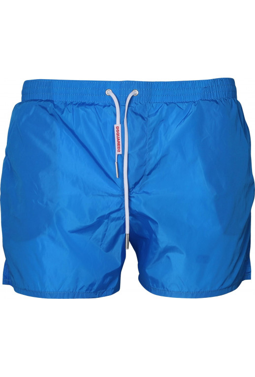 Badeshorts mit Logoetikett
