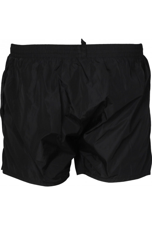 Badeshorts mit Logoetikett
