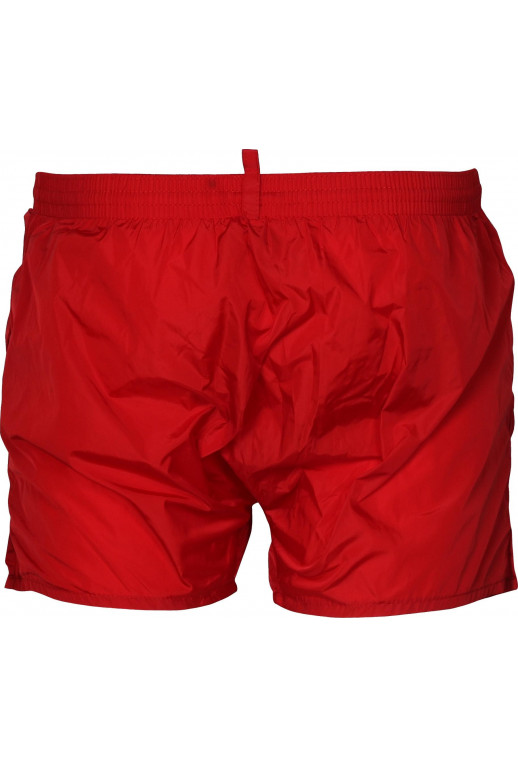 Badeshorts mit Logoetikett