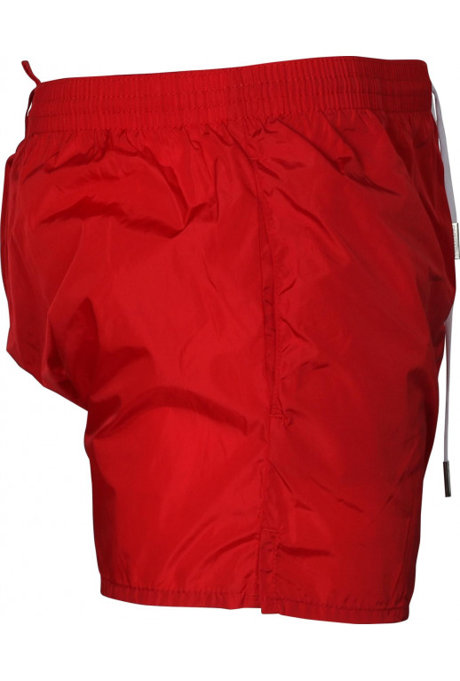 Badeshorts mit Logoetikett
