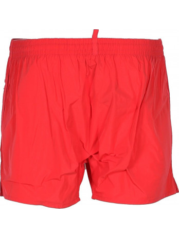 Badeshorts mit Logo auf der Seite
