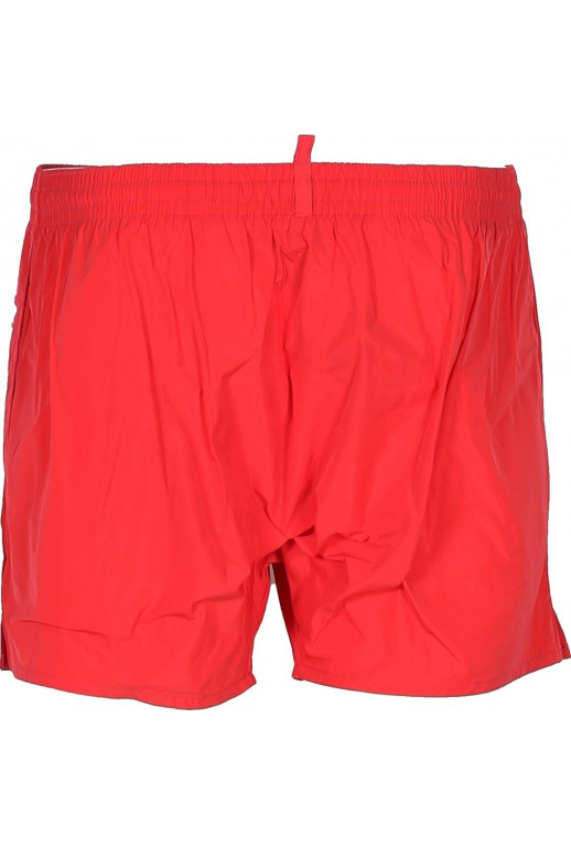 Badeshorts mit Logo auf der Seite