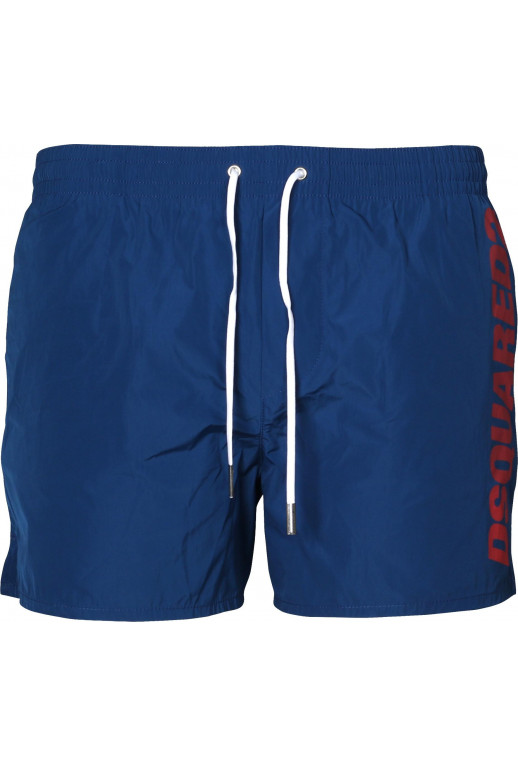 Badeshorts mit Logo auf der Seite