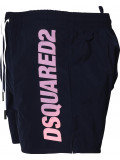 Badeshorts mit Logo auf der Seite