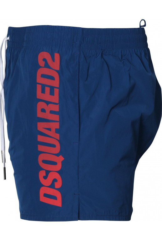 Badeshorts mit Logo auf der Seite