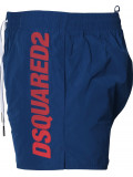 Badeshorts mit Logo auf der Seite