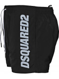 Badeshorts mit Logo auf der Seite