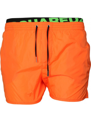 Badeshorts mit Logobund