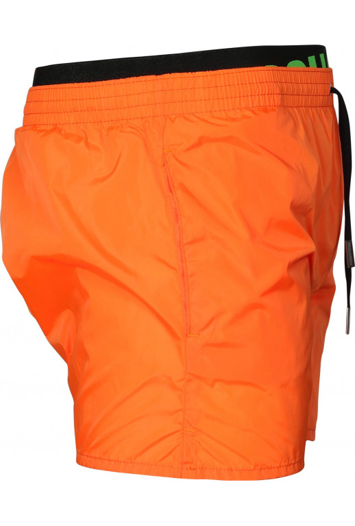 Badeshorts mit Logobund