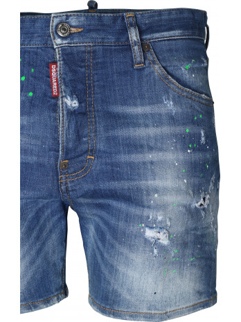 Distressed Jeans Shorts